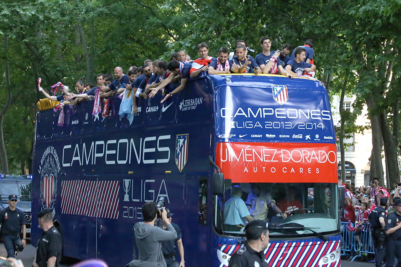Атлетико-Мадрид чемпион Испании 2014