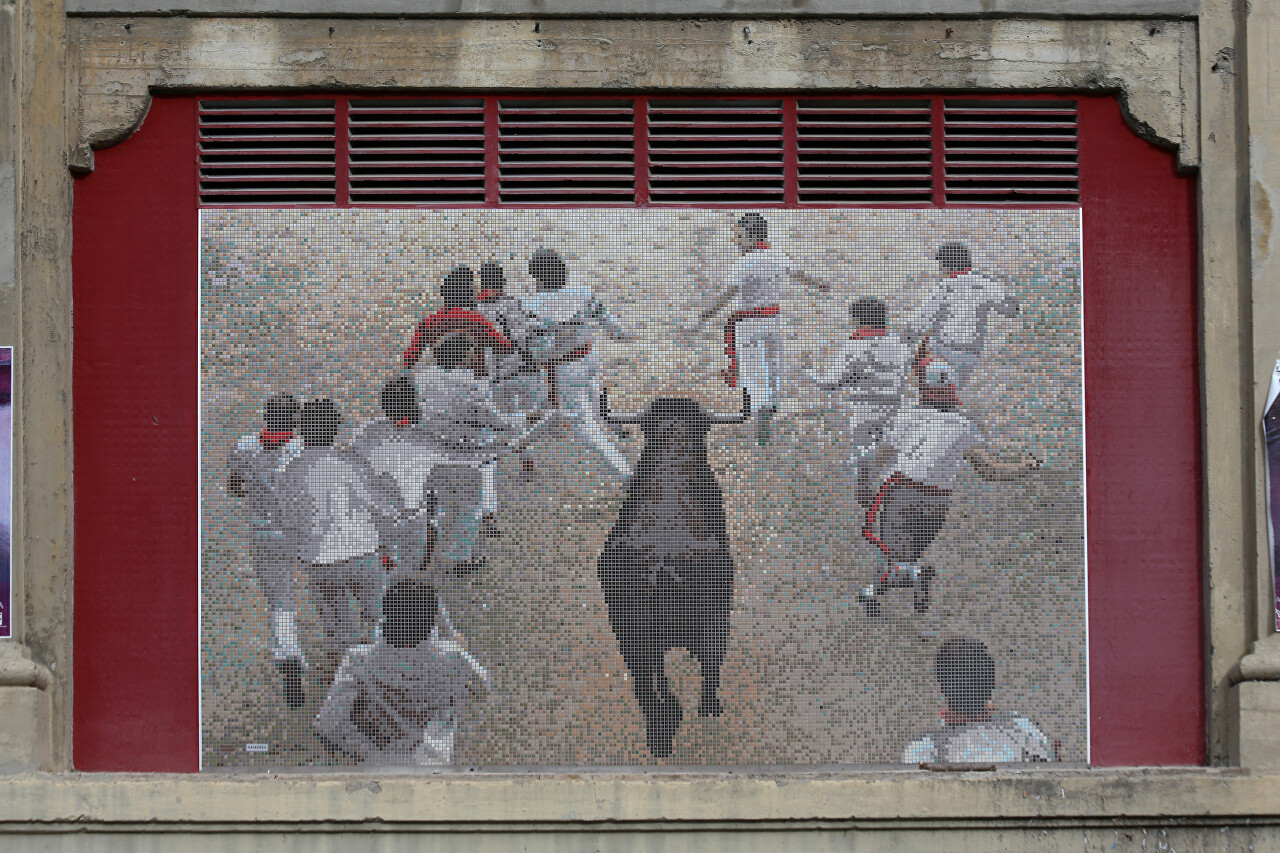 Pamplona. Bullfighting arena