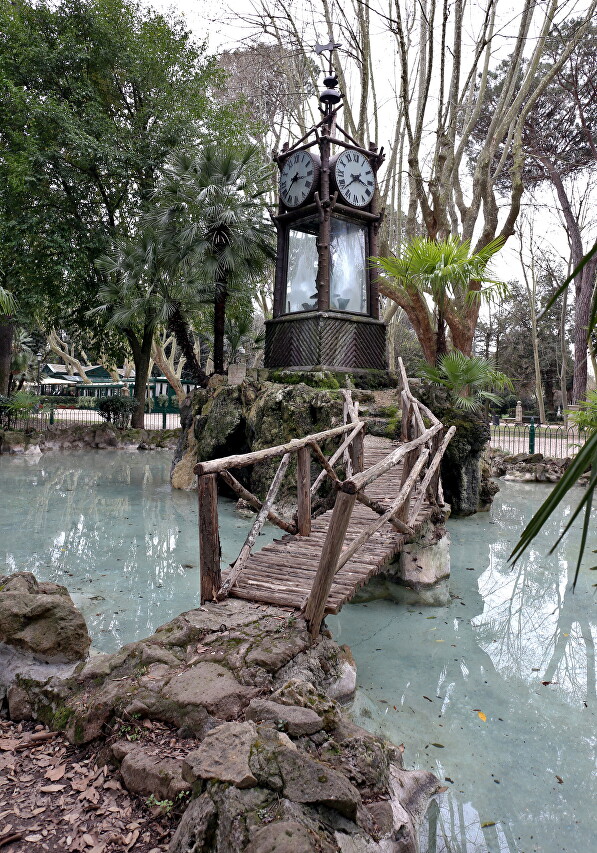 Water clock in Pincio, Rome