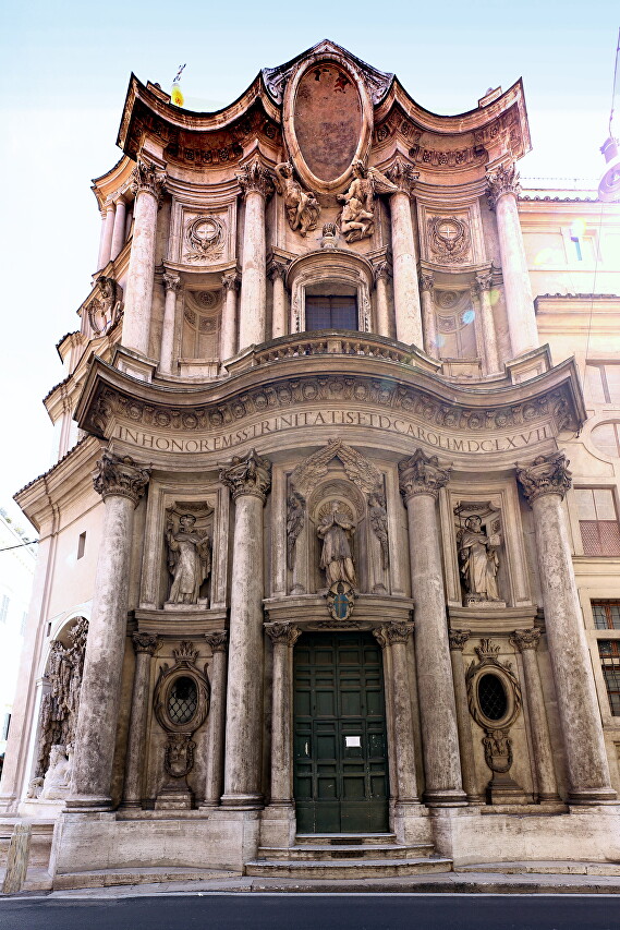 Церковь Сан-Карло у Четрёх фонтанов, Рим