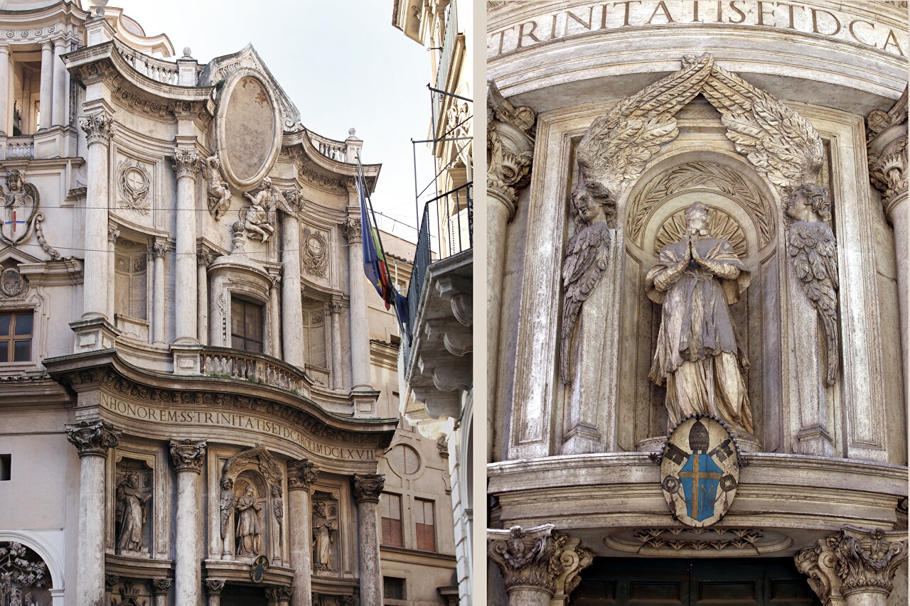 Церковь Сан-Карло у Четрёх фонтанов, Рим