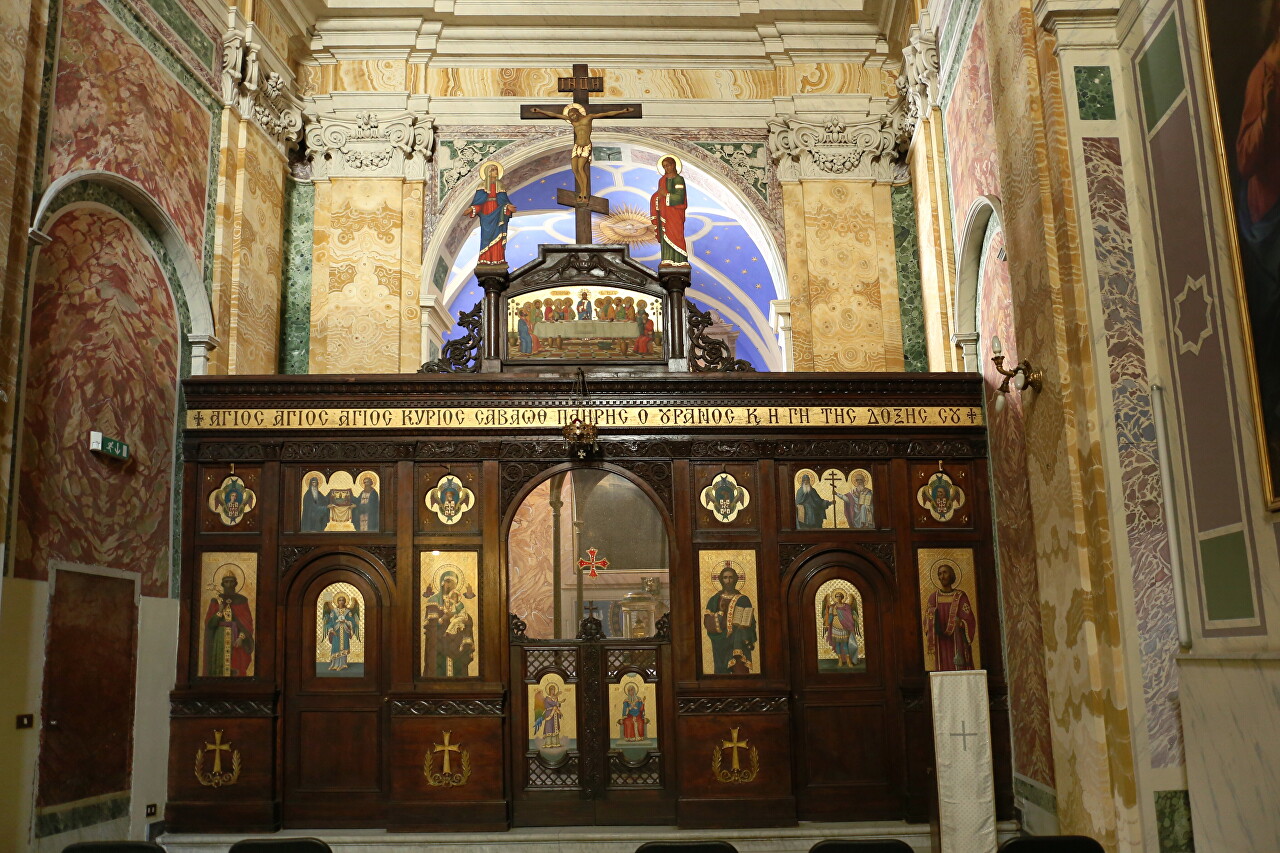 Церковь Сан-Базилио, Рим