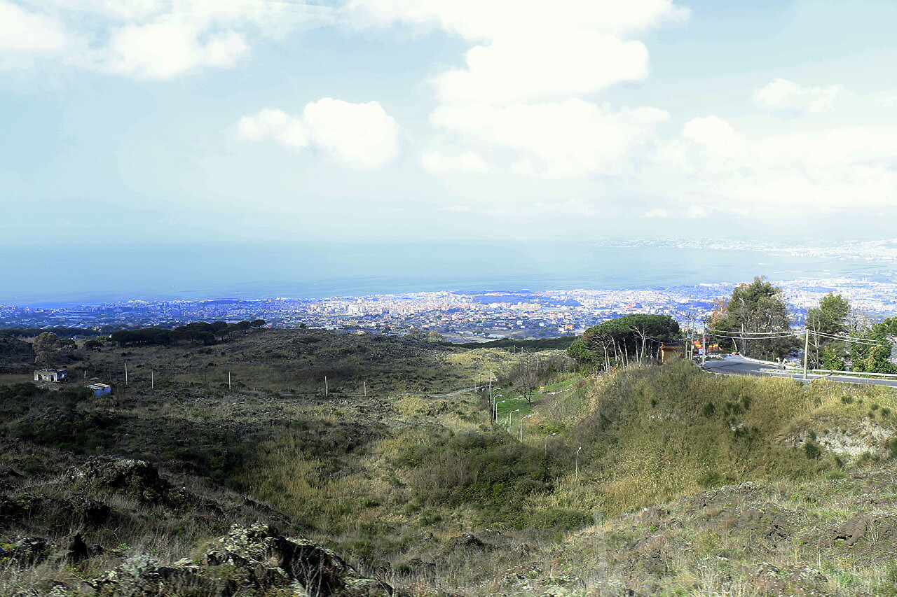 Bus to Mount Vesuvius