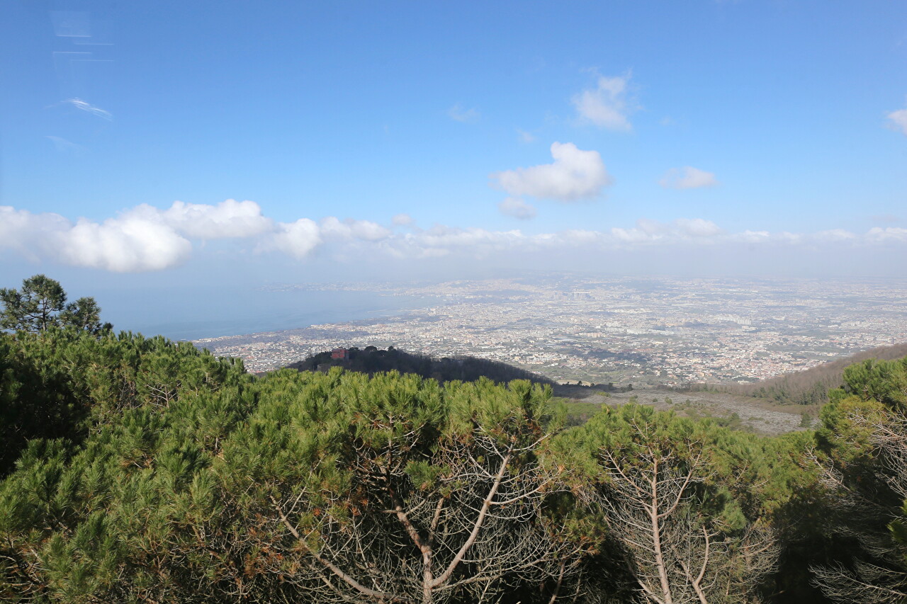 Bus to Mount Vesuvius