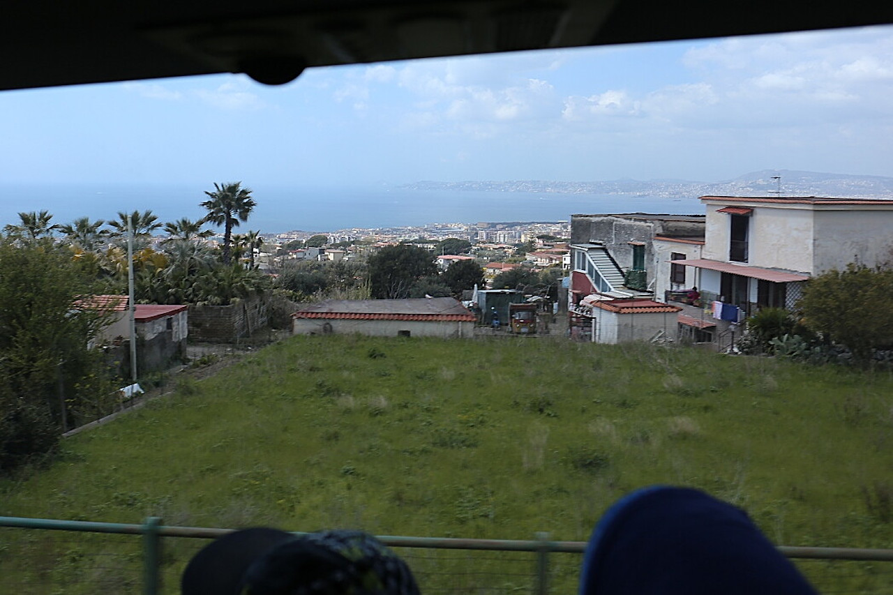 Bus to Mount Vesuvius