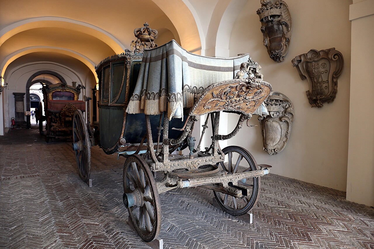 Museum Of San Martino. Royal carriages