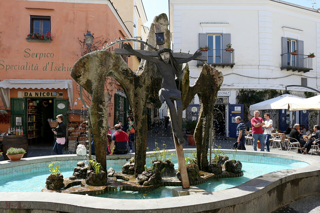 Fountain 'Bidet', Forio