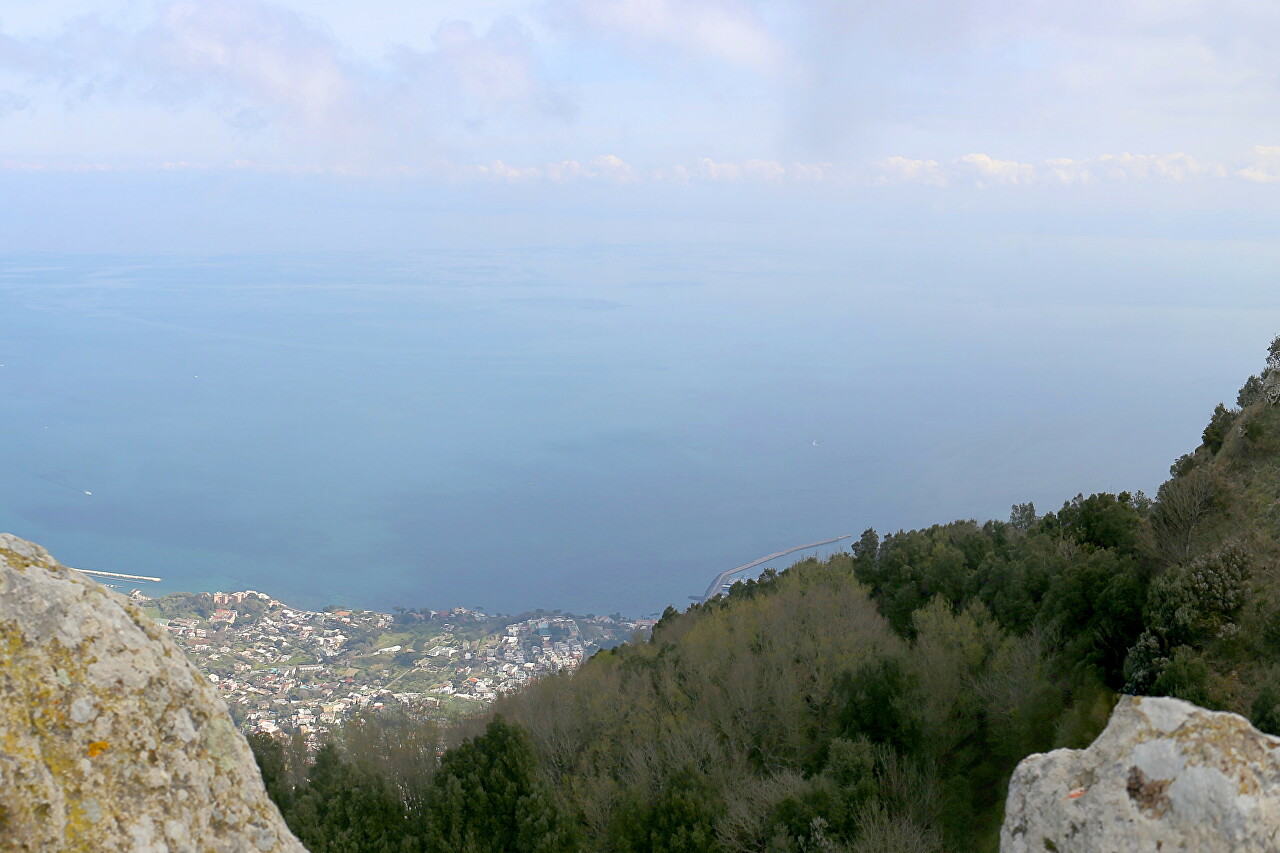 View from Monte Epomeo