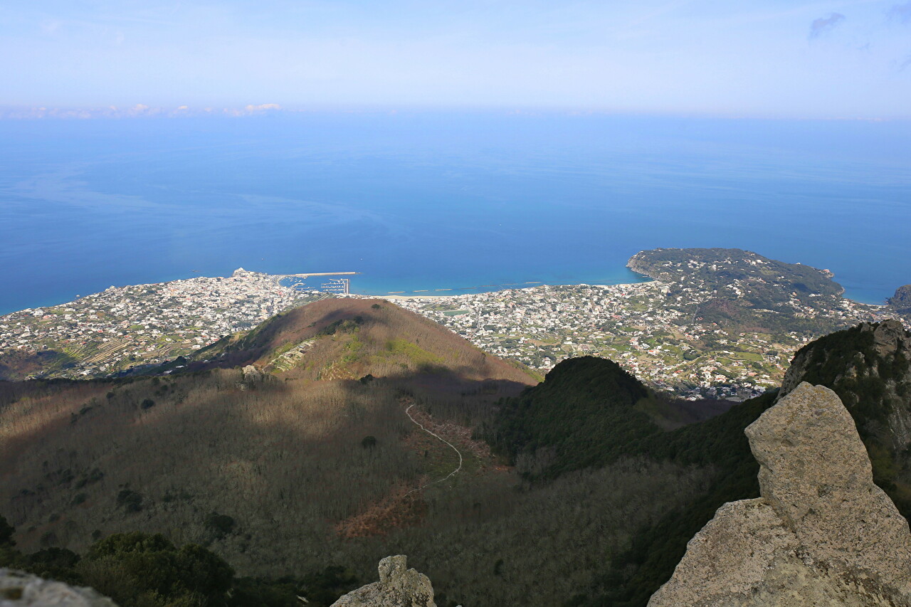 View from Monte Epomeo
