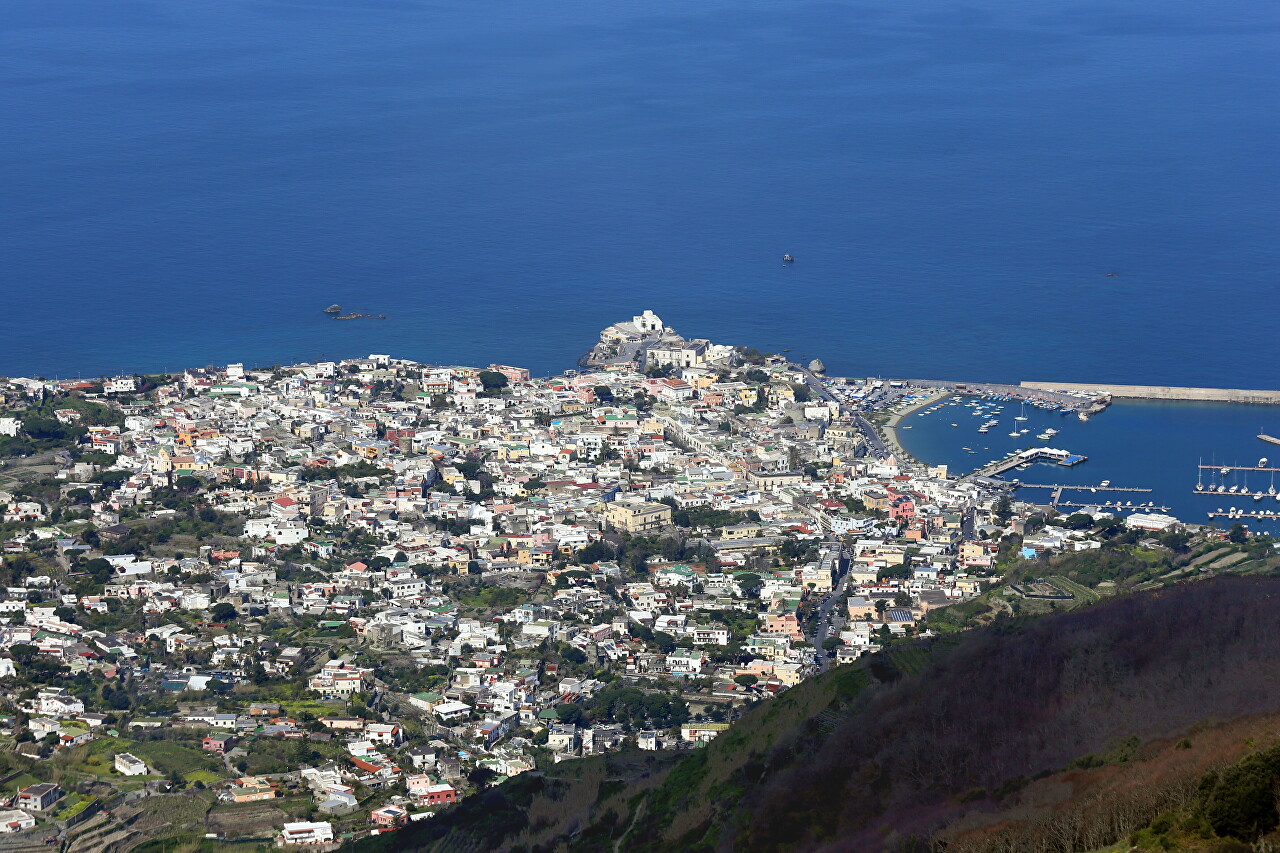 View from Monte Epomeo