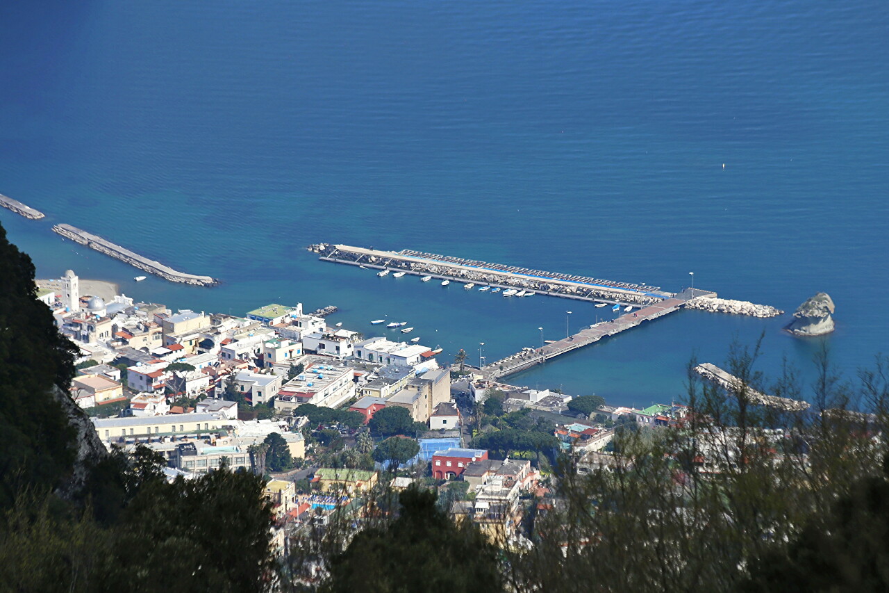 View from Monte Epomeo