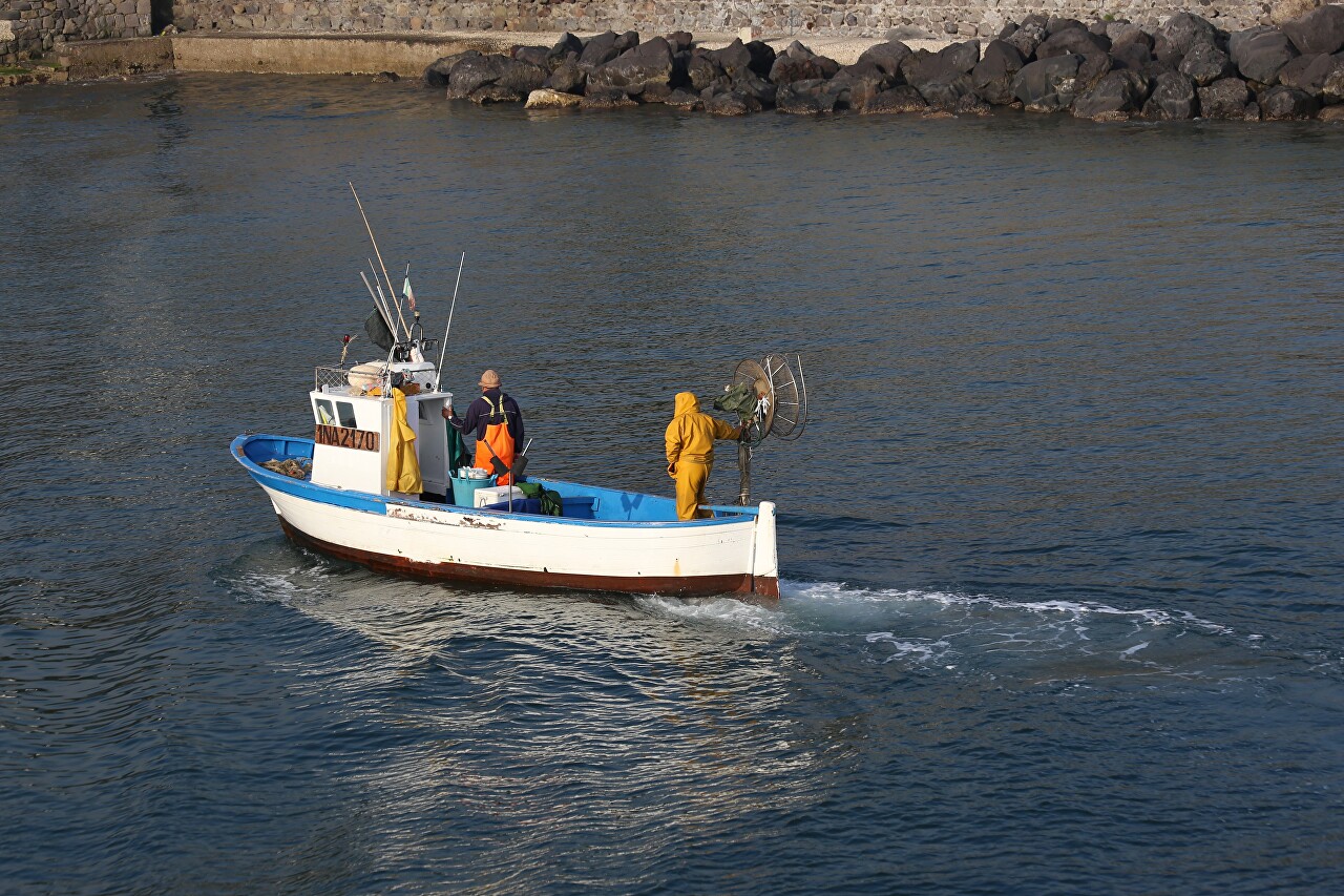 Ischia. Fisherfolk