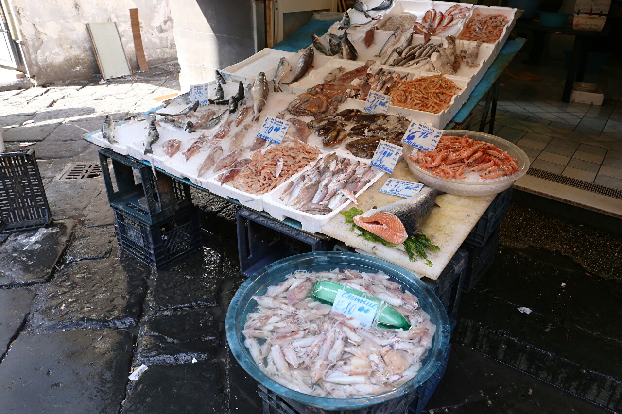 Fish Market, Naples