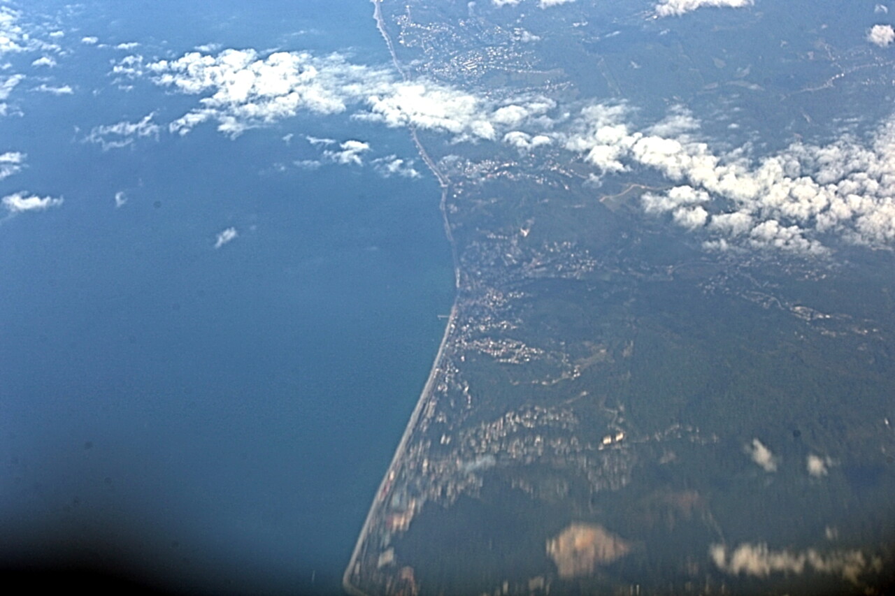 Black Sea coast north of Tupas