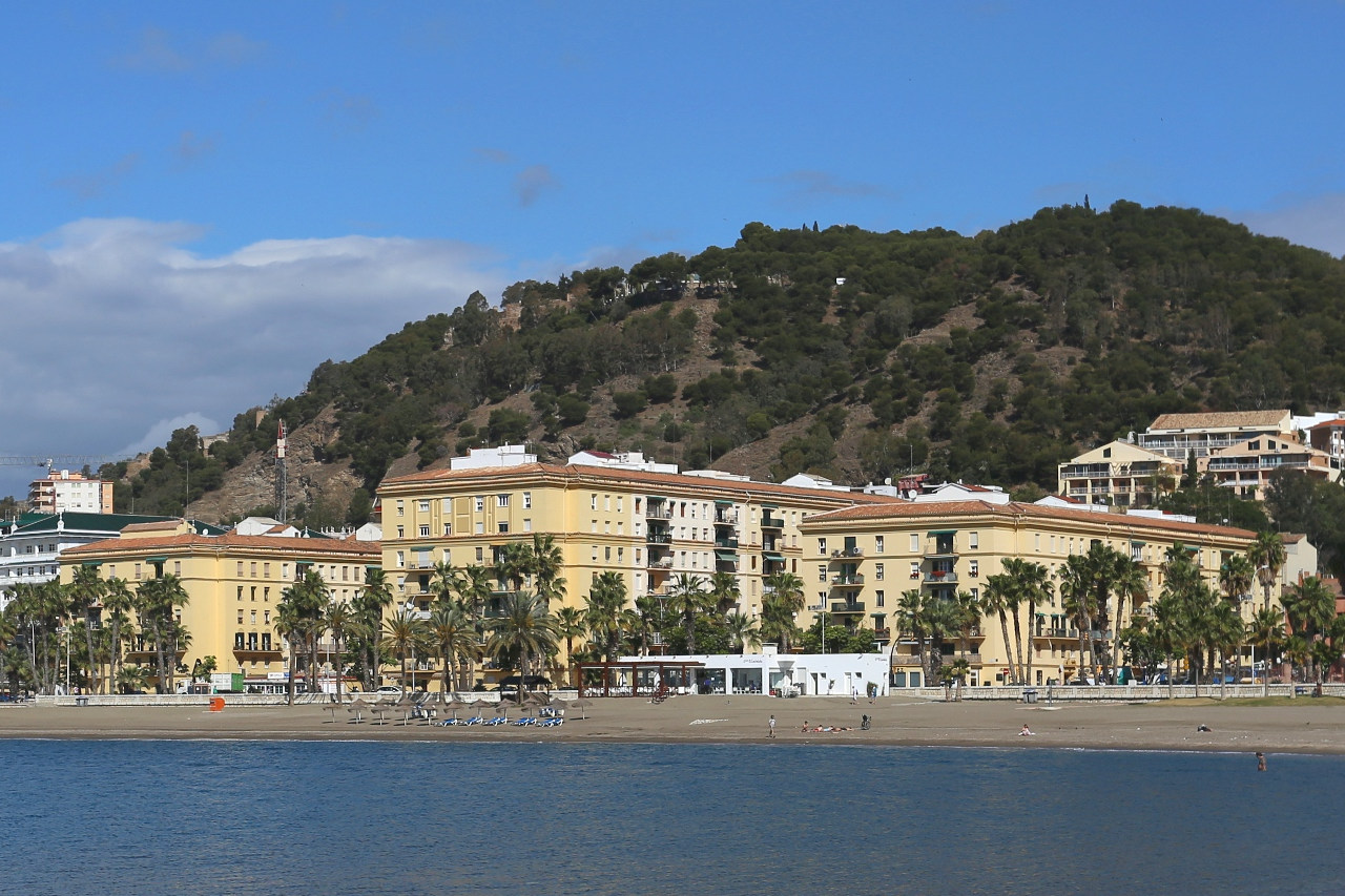 Malaga Seaside Boulevard of Pablo Picasso, Malaga