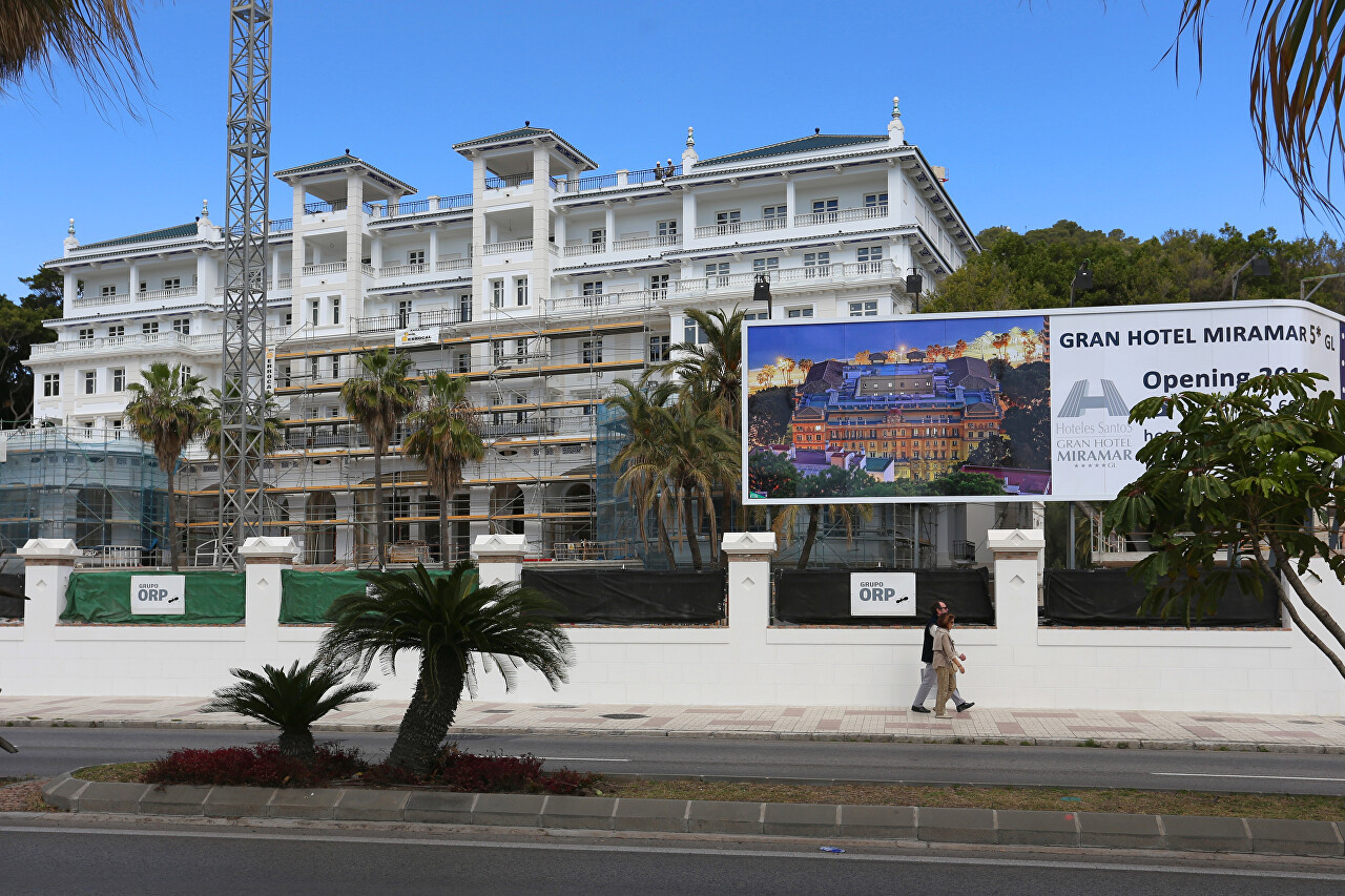 Seaside Boulevard of Pablo Picasso, Malaga