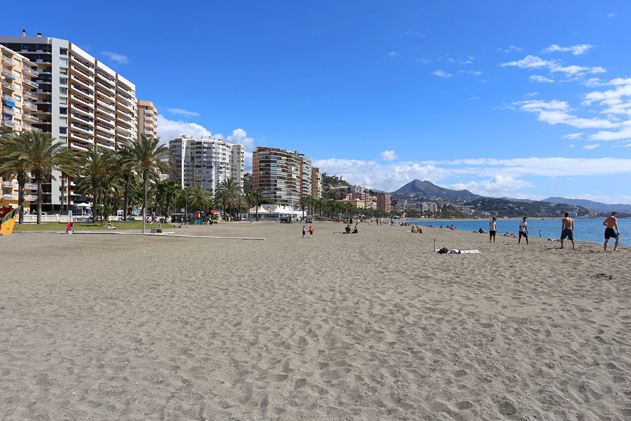 Malaga Seaside Boulevard of Pablo Picasso, Malaga