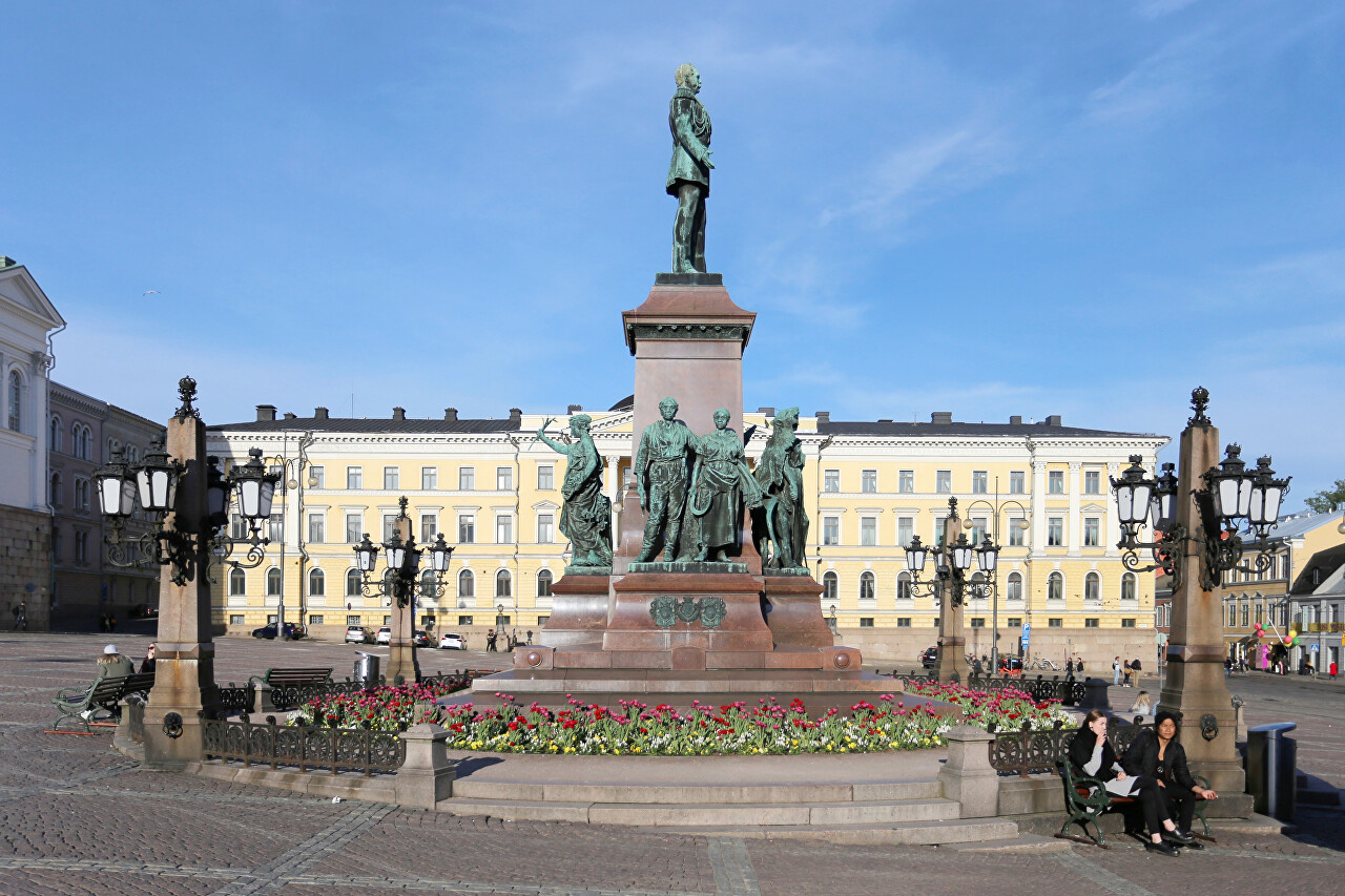 Monument to Russian Emperor Alexander II, Helsinki