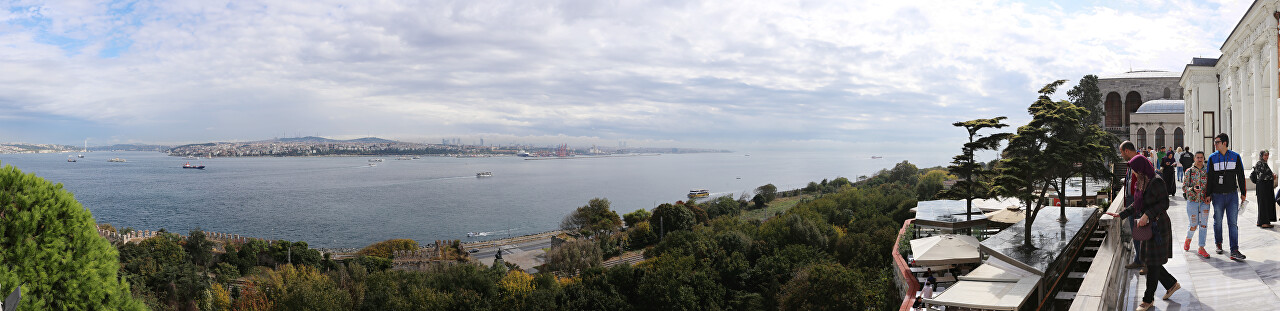 Bosporus Panoramic Photos, View from Topkapi Palace