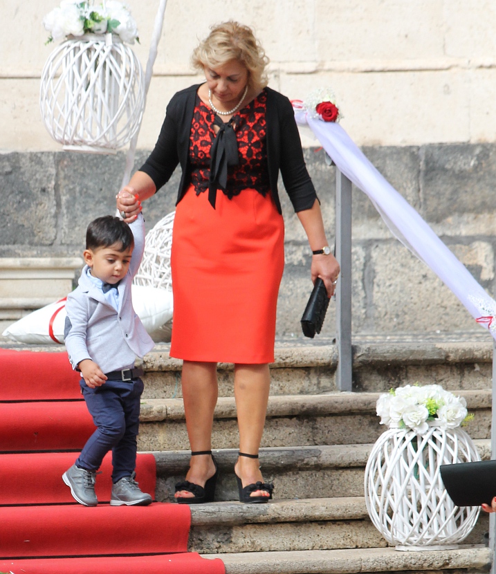 Wedding in the Basilica della Collegiata, Catania