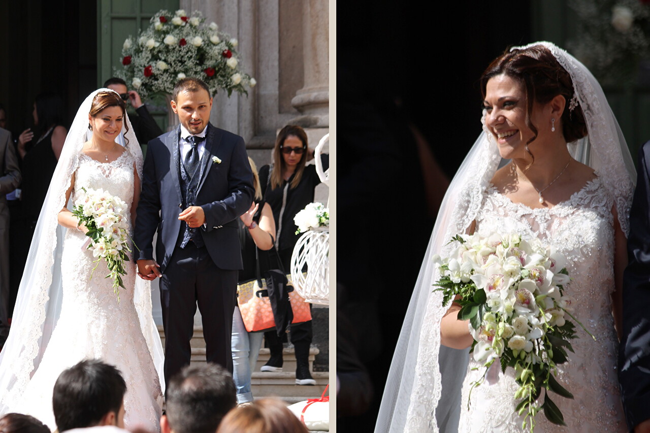 Wedding in the Basilica della Collegiata, Catania