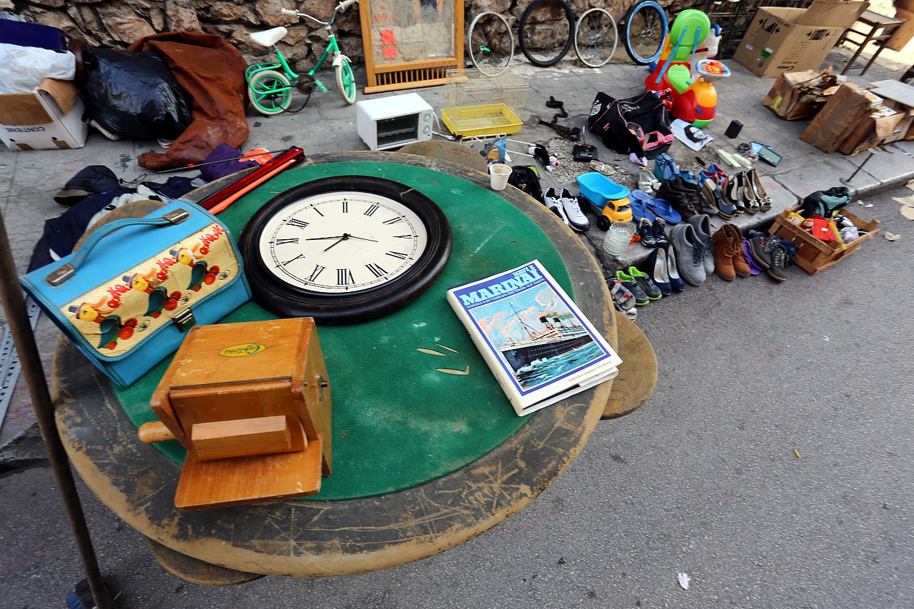 Giovanni Grasso Flea Market, Palermo