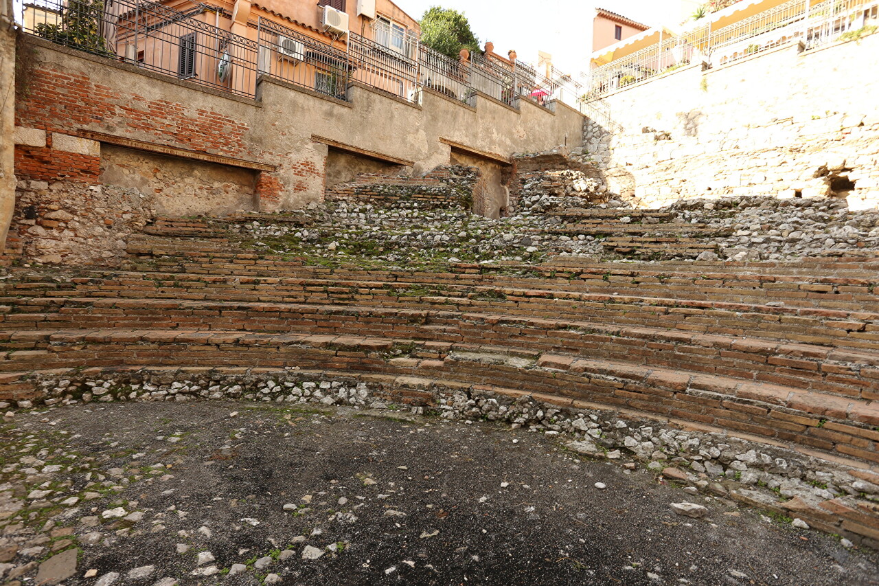 Ruins of the Odeon Theatre, Taormina