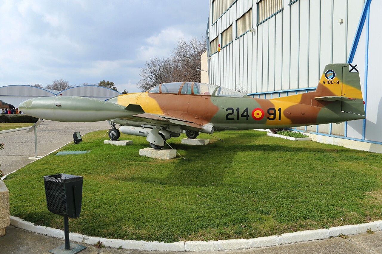 HA-220 Super Saeta, Музей Аэронавтики в Мадриде