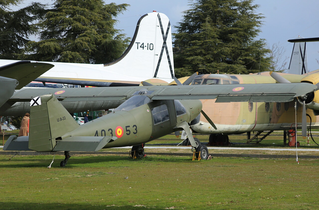 Dornier Do 27 light aircraft, Madrid