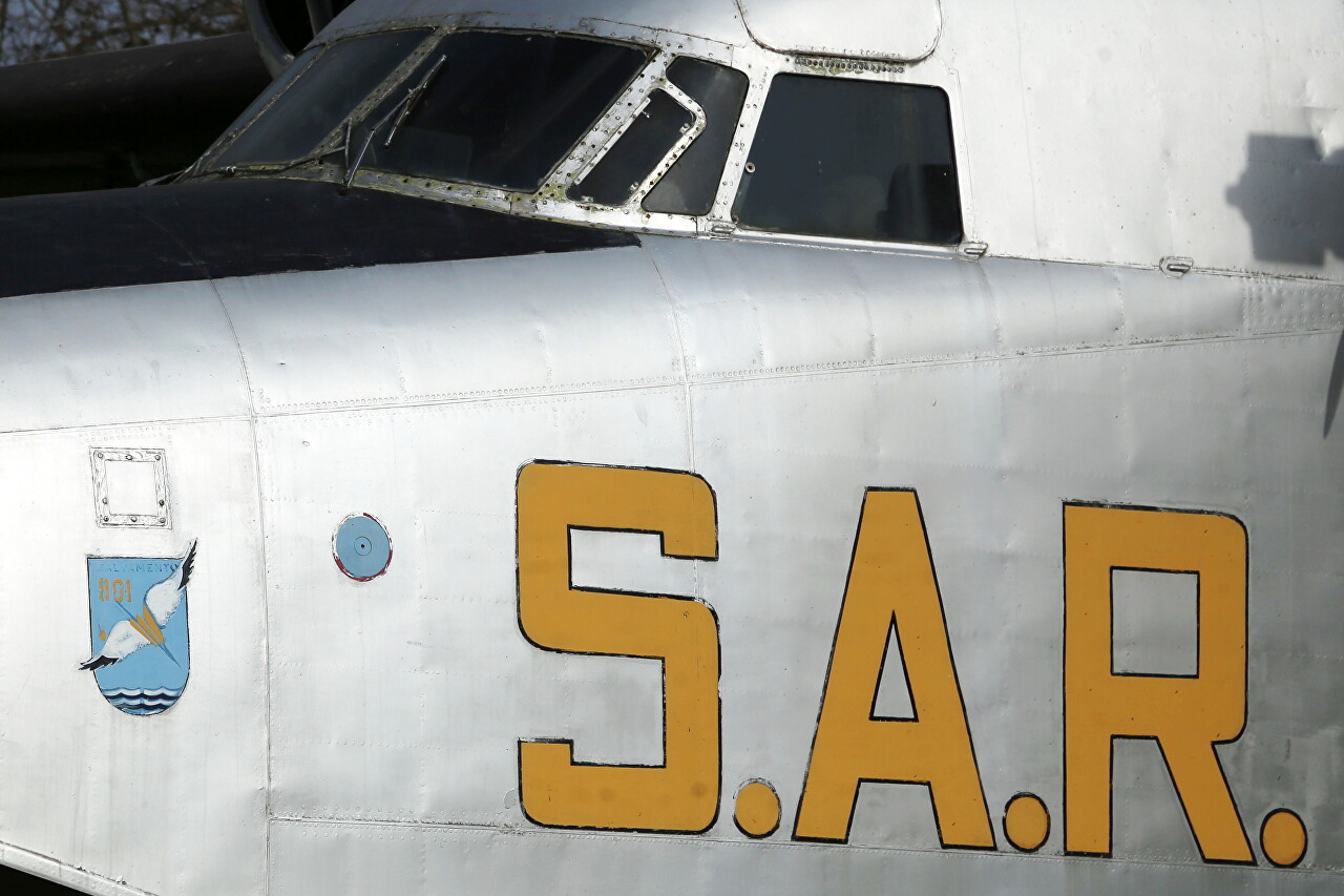 Grumman SA-16B amphibious aircraft, Madrid