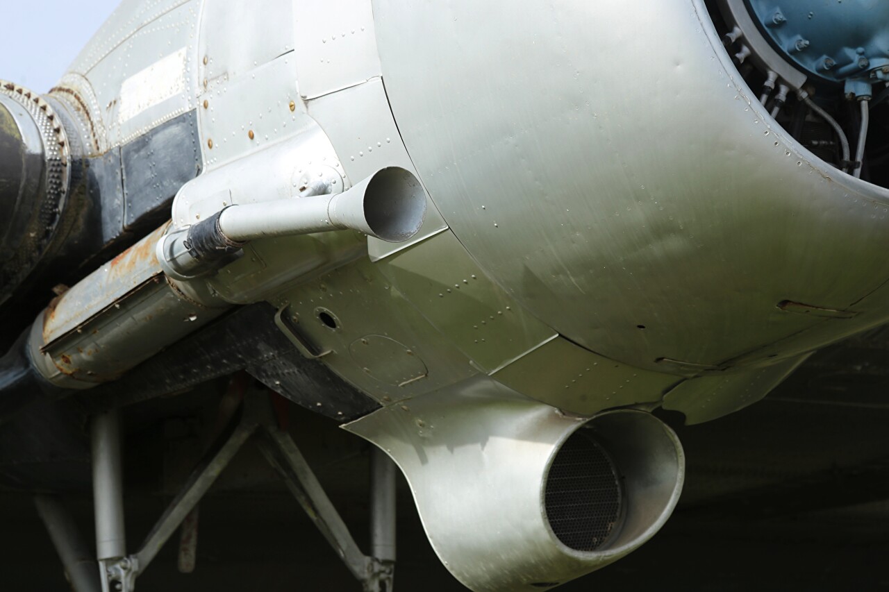 Douglas C-47B military transport aircraft, Madrid