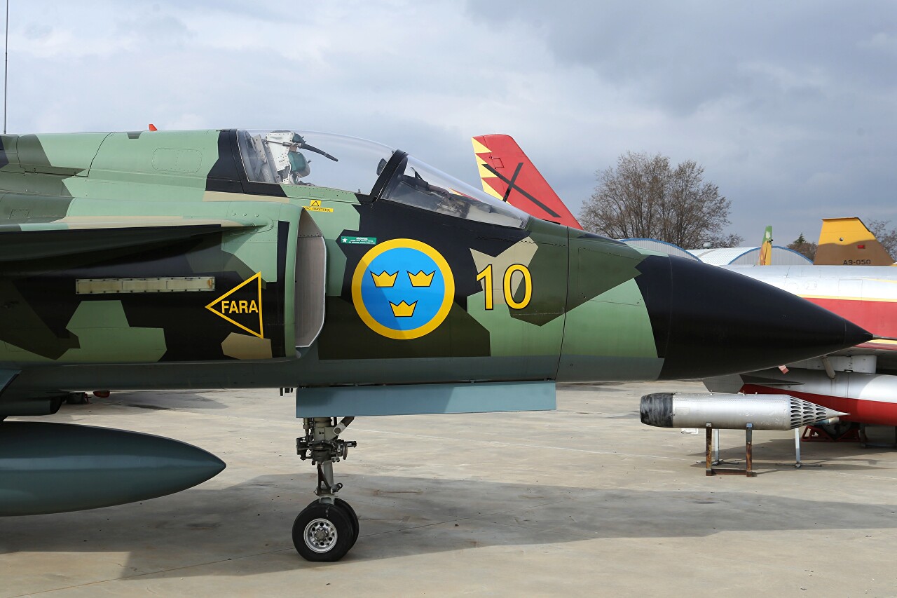 SAAB AJS 37 Viggen fighter-bomber, Madrid