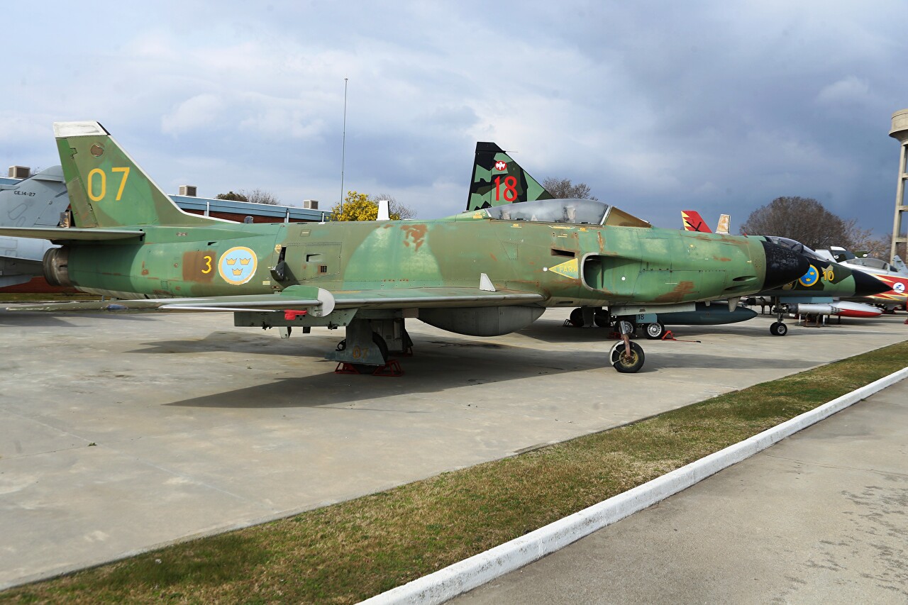 SAAB J-32 Lansen, Madrid