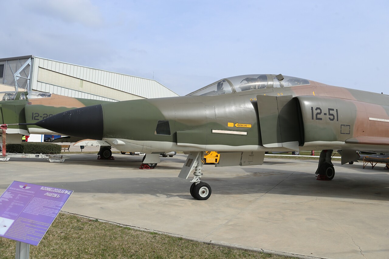 MD RF-4C Фантом II, Музей Аэронавтики в Мадриде