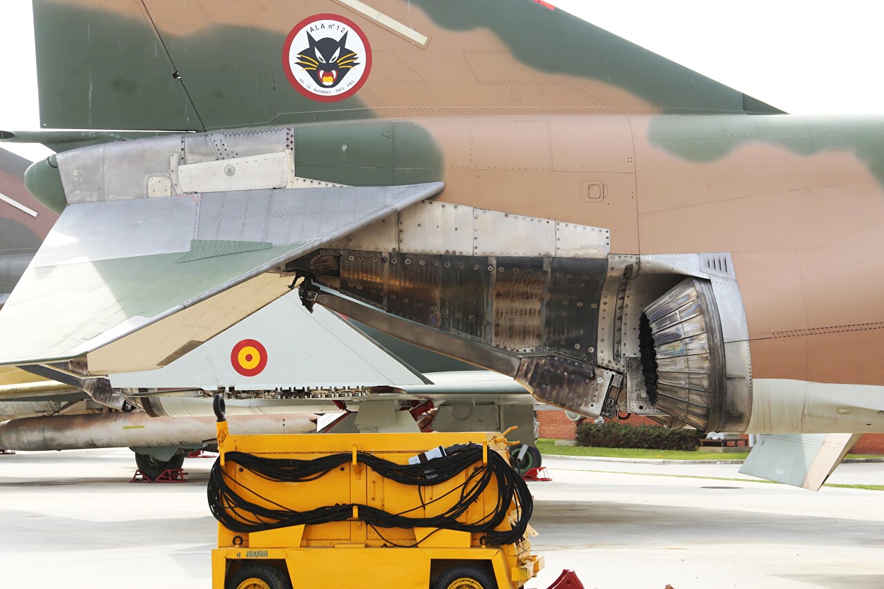 F-4C Phantom II fighter-bomber, Madrid