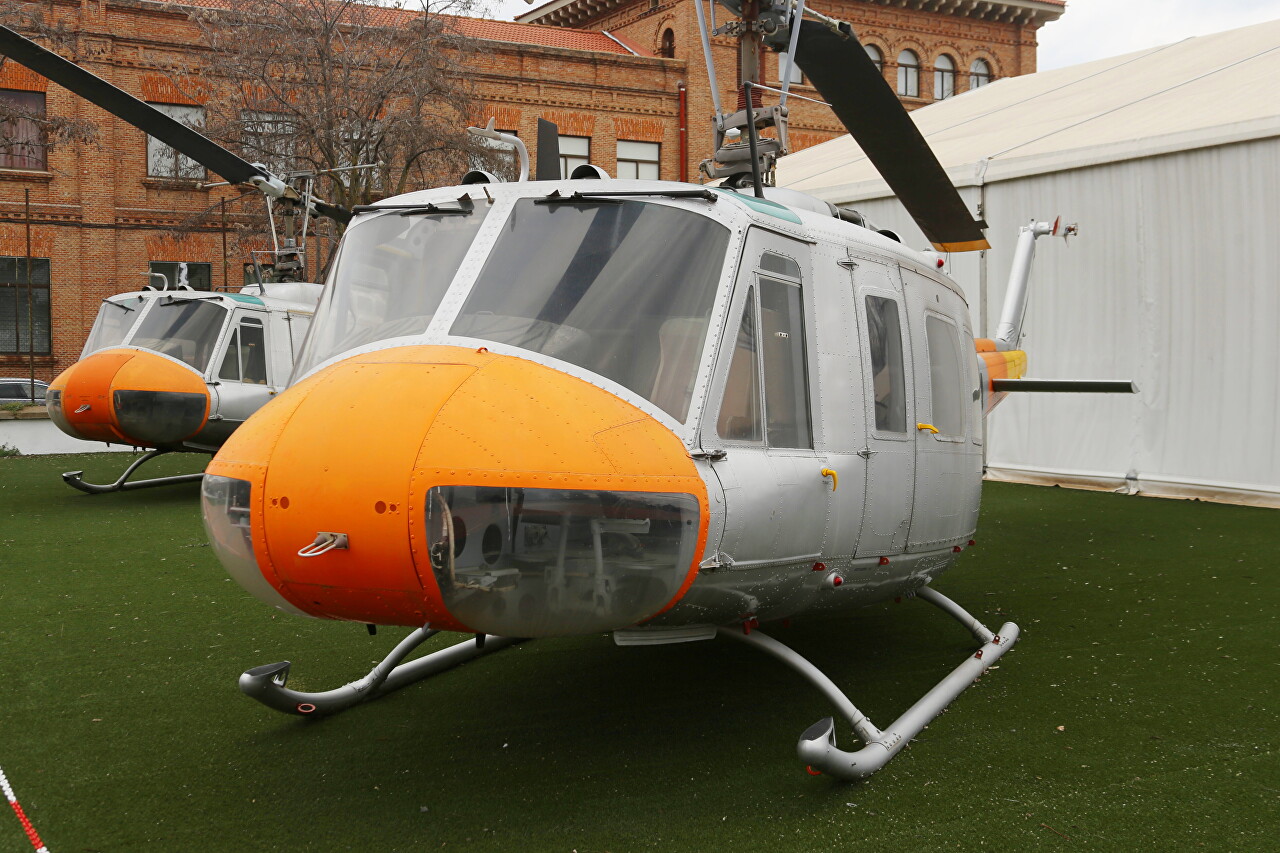 Agusta-Bell AB.205 helicopter, Madrid
