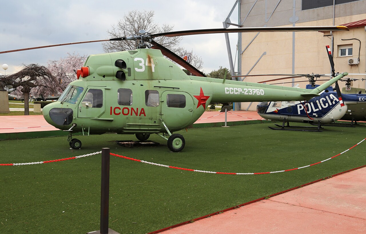 Вертолёт Ми-2, Мадрид