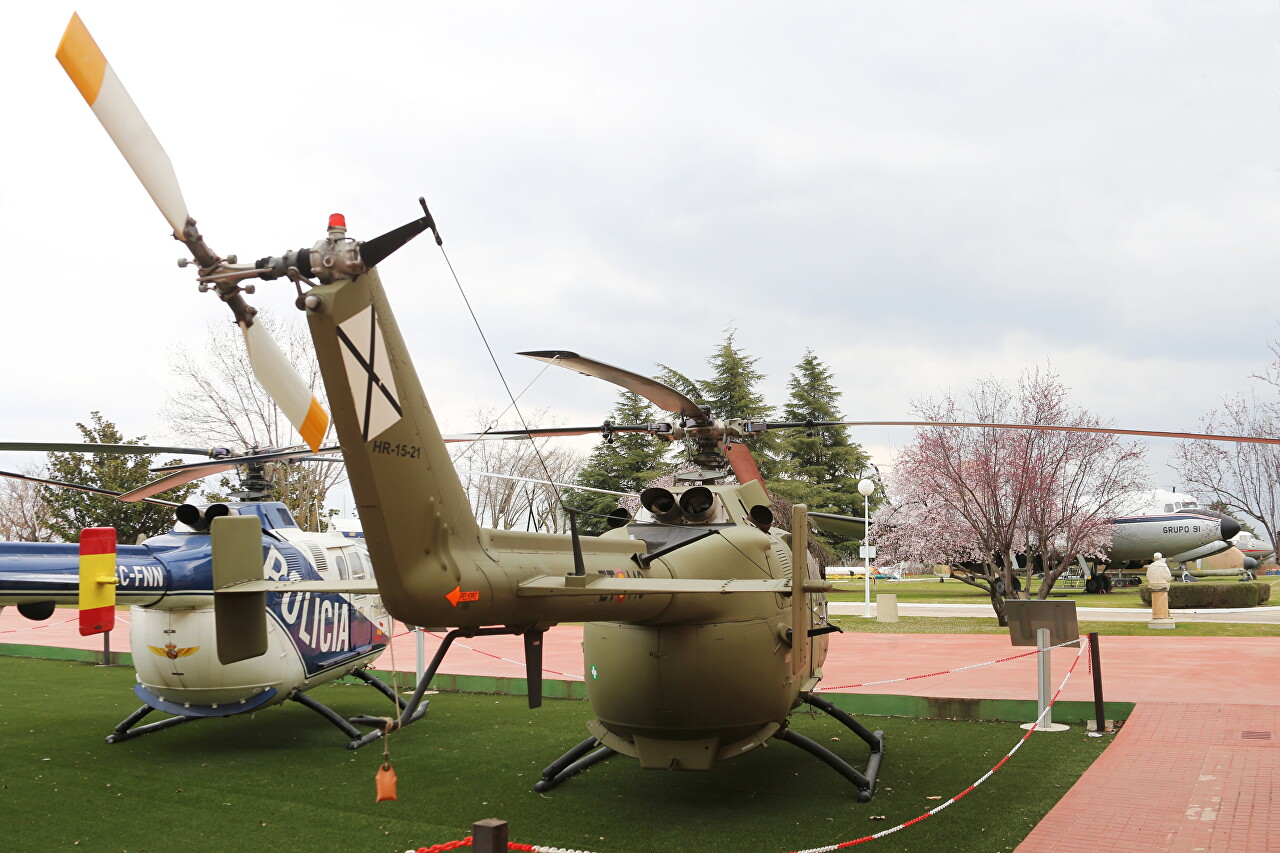Communication and surveillance helicopter MBB Bo-105LOH