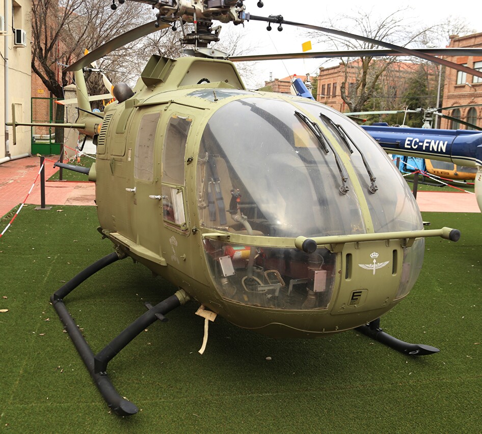 Communication and surveillance helicopter MBB Bo-105LOH