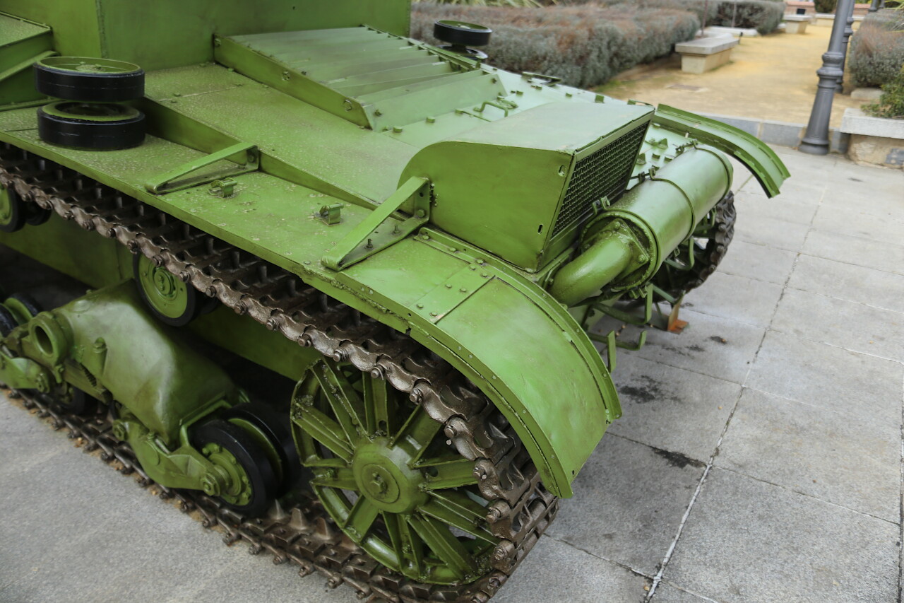 T-26, Soviet light tank (Alcazar, Toledo)