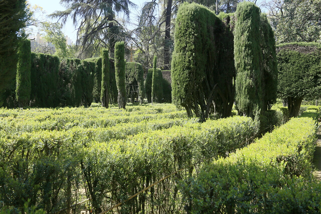 Jardín del Laberinto, Seville Alcazar