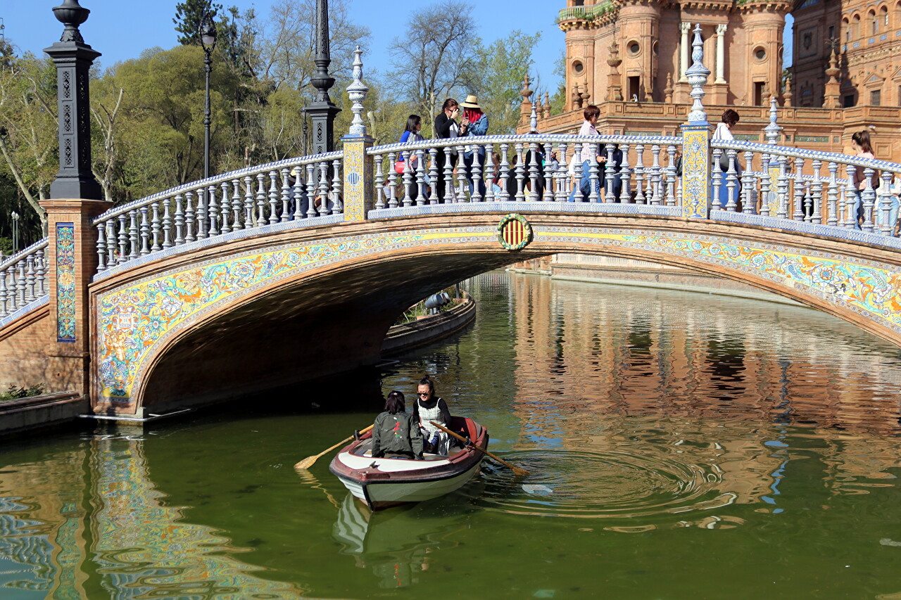 Bridges of Plaza de España, Seville