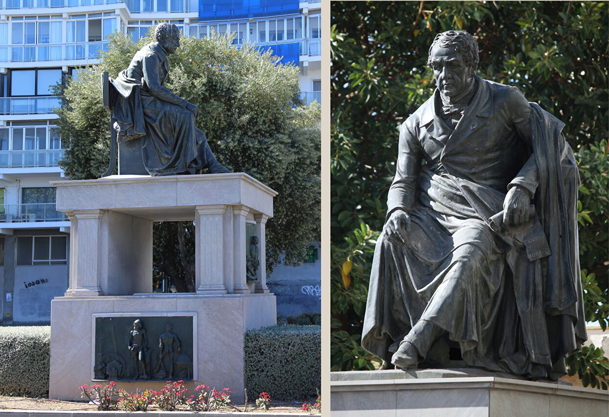 Monument to Manuel Heredia, Malaga