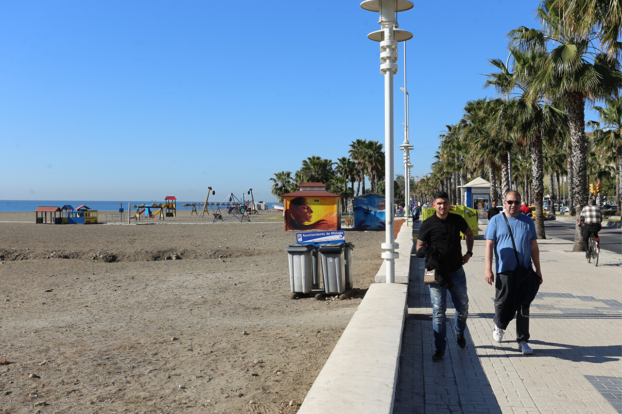 San Andres Beach, Malaga