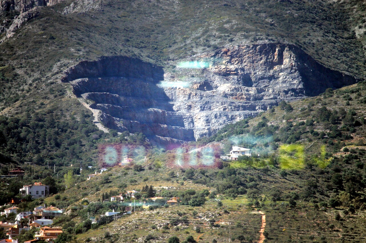 Sierra de Mijas. Dolomite Quarry