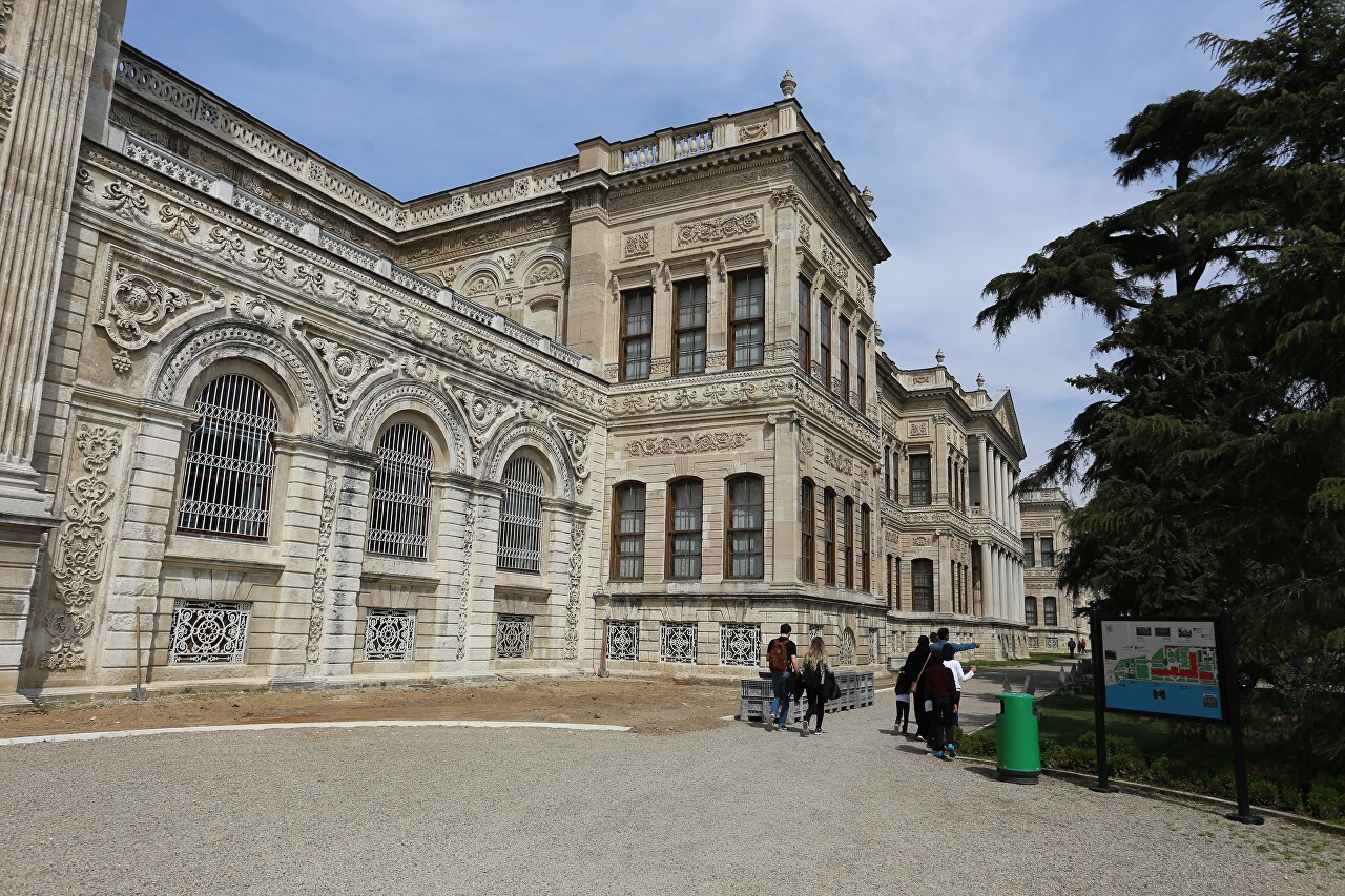 The Dolmabahçe Palace. Harem