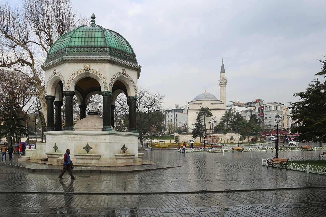 Spring Sultanahmet Square After the Rain