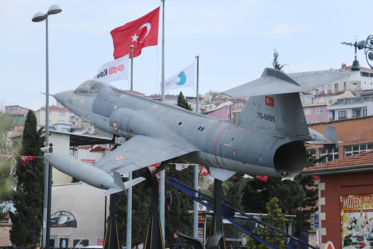 Перехватчик Lockheed F-104 Starfighter (Музей Р.М.Коча)