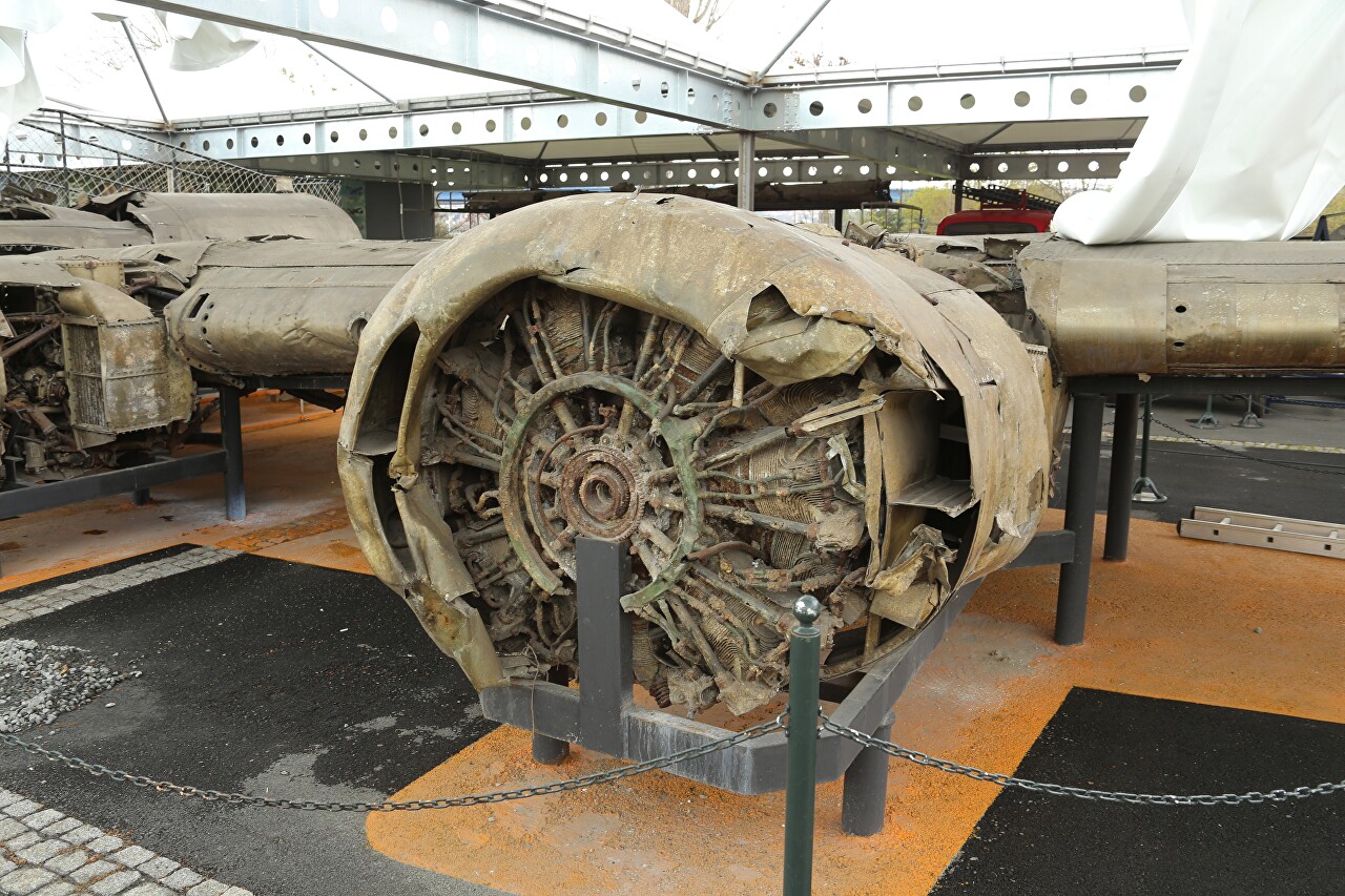 Remains of B-24 Liberator