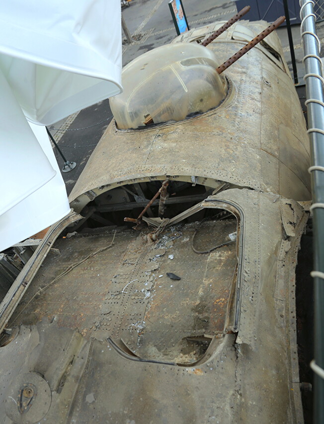 Remains of B-24 Liberator